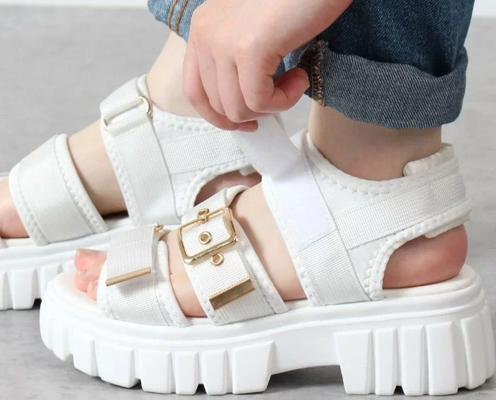 レディース】厚底スポーツサンダル 7018 - 靴屋Parede-パレード-の